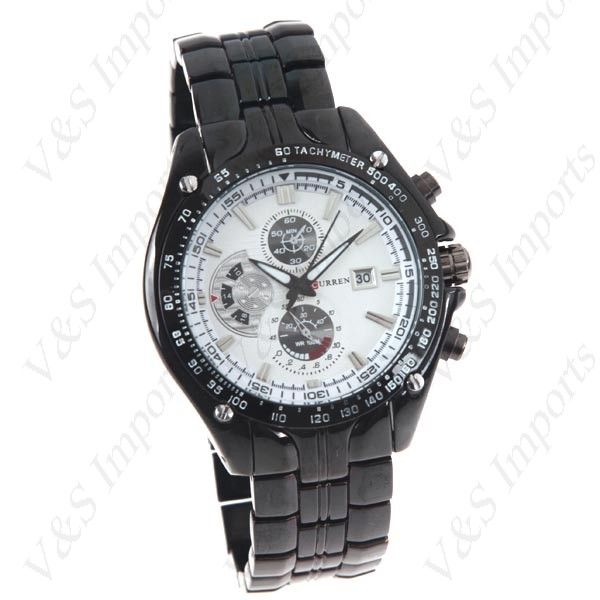Relógio de Pulso Quartz Elegante Masculino