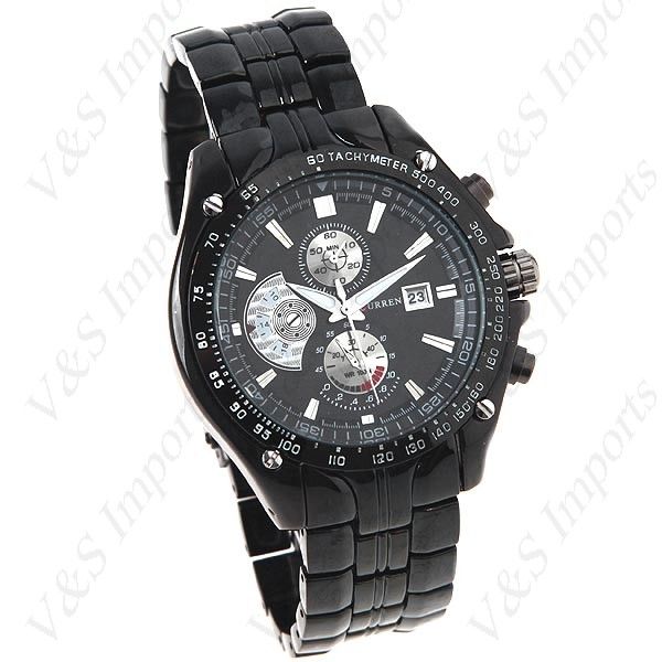 Relógio de Pulso Quartz Elegante Masculino