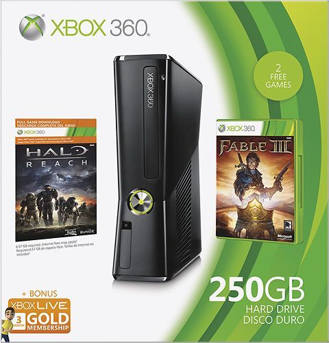 Xbox 360 250GB BLACK